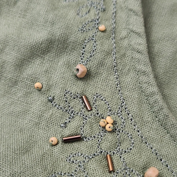 NAPA VALLEY petite green tank top - Picture 3 of 10